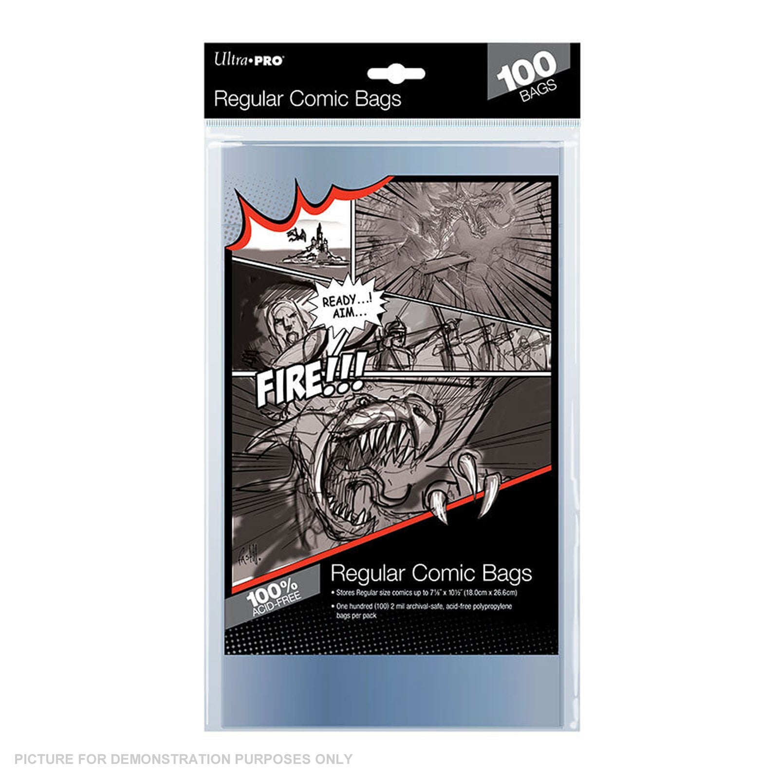 ULTRA PRO Comic Accessories - Regular Size Bags